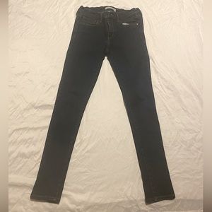 Banana Republic Dark Blue Skinny Jean- Gently worn
